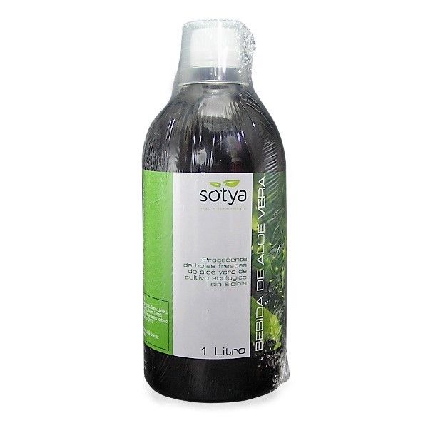 Imagen Bebida de Aloe Vera Ecológico 1 Litro. Sotya. Zumo de aloe vera biológico