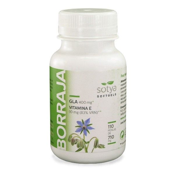 Imagen Aceite de Borraja 110 perlas de 710 mg. Sotya Perlas aceite borraja Sotya