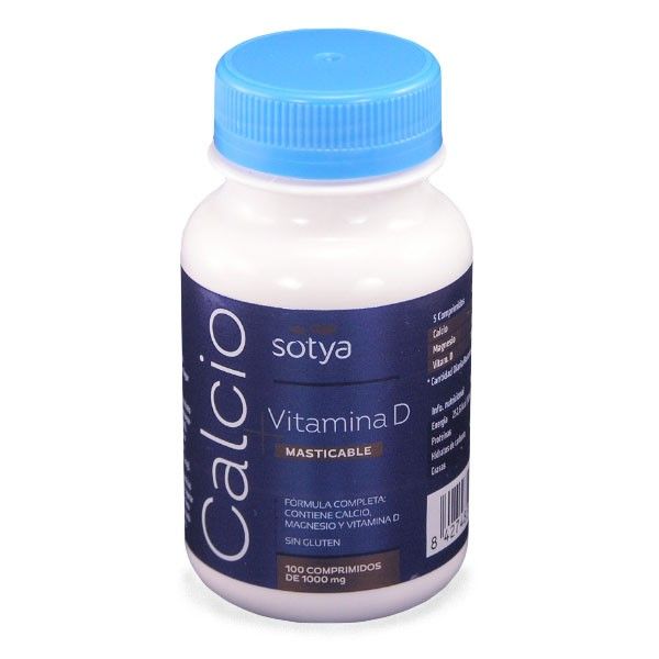 Imagen Calcio + Vitamina D comprimidos Sotya Calcio vitamina D Sotya