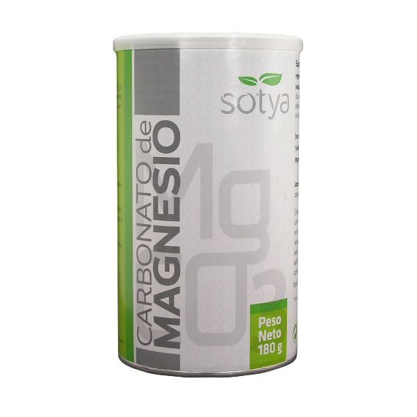 Imagen Carbonato de Magnesio en Polvo 180 gr. Sotya Contraindicaciones de carbonato de magnesio