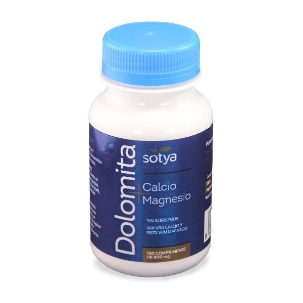 Imagen Dolomita 150 comprimidos de 800 mg. Sotya regenerar los huesos con dolomita