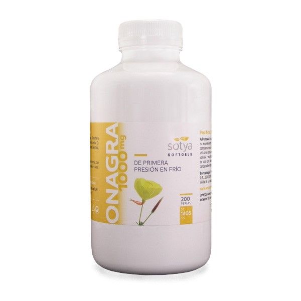 Imagen Onagra 200 perlas de 1.000 mg. Sotya onagra de Sotya perlas