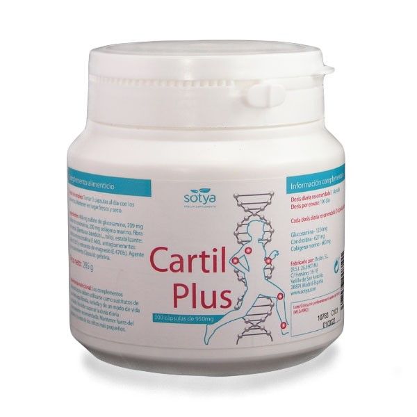 Imagen Cartil Plus 300 comprimidos Sotya Contraindicaciones de Cartil plus