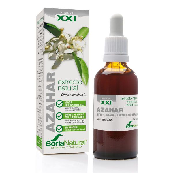 Imagen Azahar extracto natural S.XXI Soria Natural Azahar extracto glicerina Soria Natural