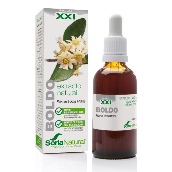 Imagen Boldo extracto natural S.XXI Soria Natural Boldo extracto glicerina Soria