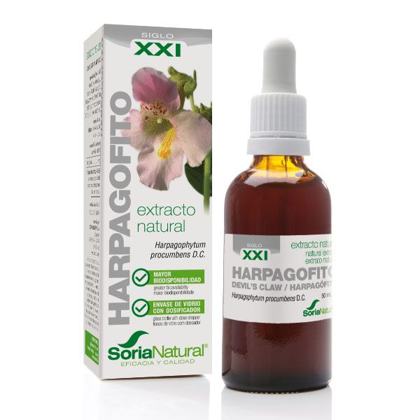 Imagen Harpagofito extracto natural S.XII Soria Natural Harpagofito extracto gotas Soria Natural