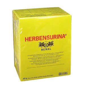 Herbensurina infusión en filtros