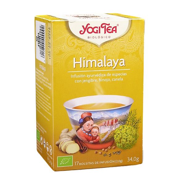 Imagen Yogi Tea Himalaya 17 Bolsitas Yogi Tea Himalaya infusión