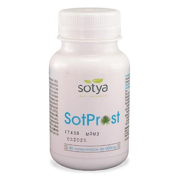Imagen SotProst Sot-prost Sotya Serenoa 80 comprimidos 600 mg. Sotya