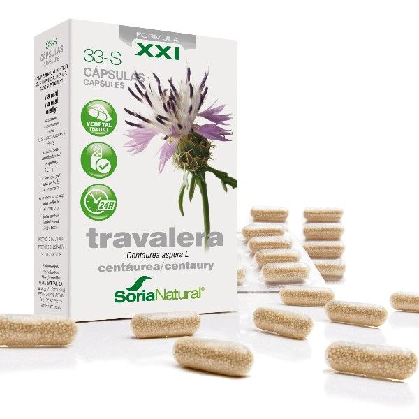 Imagen Travalera 33-S Fórmula S.XXI Cápsulas Soria Natural Travalera cápsulas Soria Natural