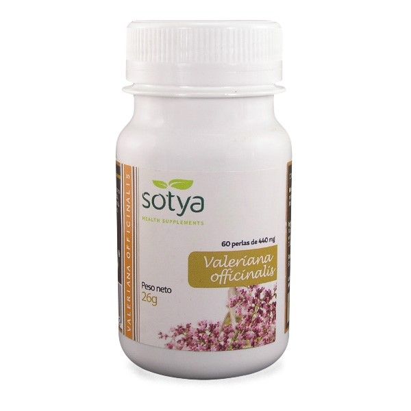 Imagen Valeriana 60 Perlas de 440 mg. Sotya Perlas de valeriana Sotya