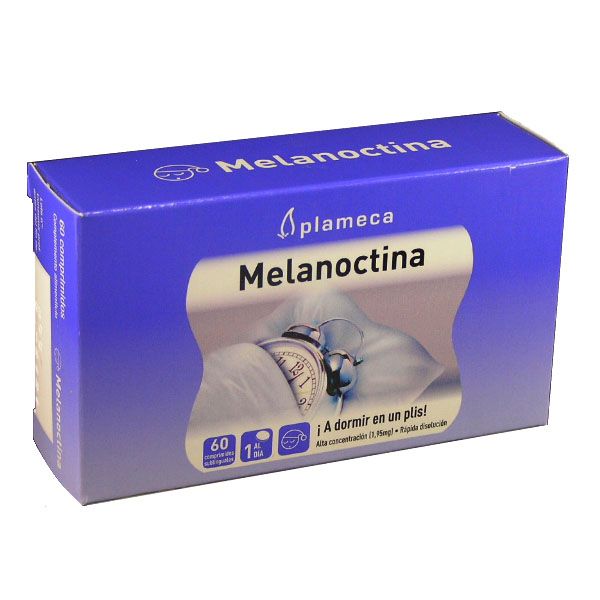 Imagen Melanoctina 60 Comprimidos Plameca Melanoctina Plameca comprimidos sublinguales