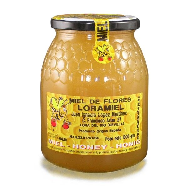 Imagen Miel de Azahar de 1 Kilo LoraMiel Miel natural de Azahar