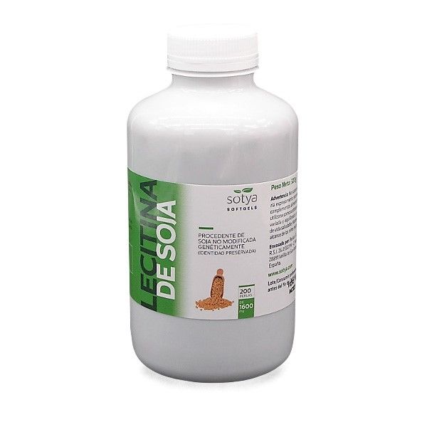 Imagen Lecitina de Soja 200 Perlas de 1.600 mg. Sotya Lecitina de soja 1600 Sotya