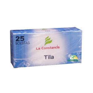 Infusión de tila en filtros