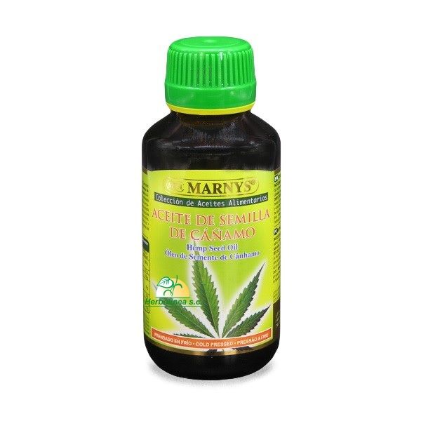 Imagen-aceite-de-semillas-de-cáñamo-125-ml-Marnys Aceite natural de semillas de cáñamo