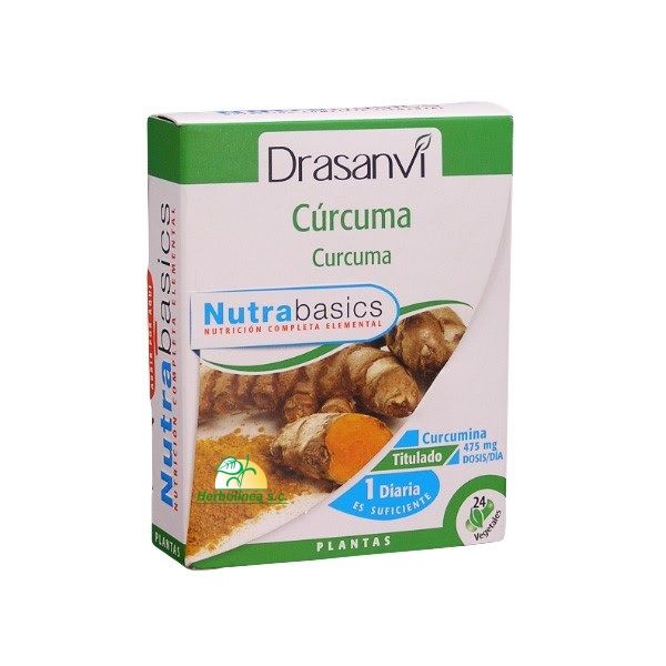Imagen-cúrcuma-Nutrabasics-24-cápsulas-Drasanvi Cúrcuma cápsulas de Drasanvi
