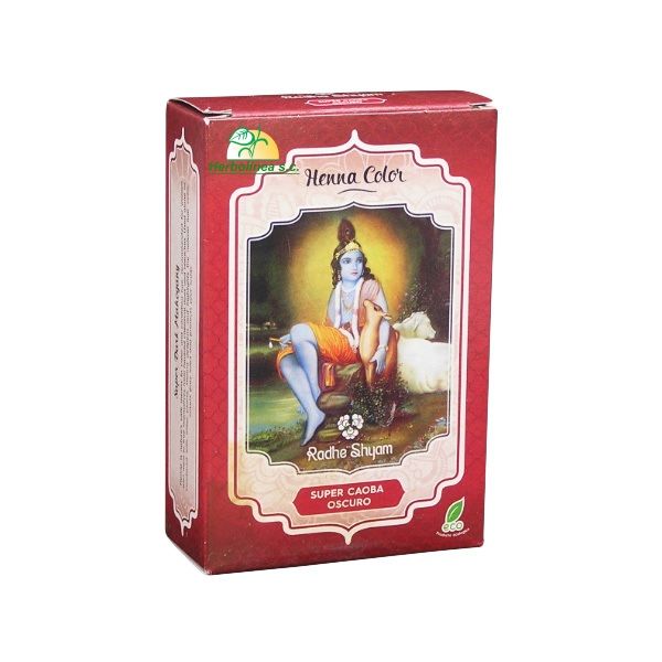 Imagen-Henna-polvo-super-caoba-oscuro-Radhe-Shyam Henna super caoba oscuro