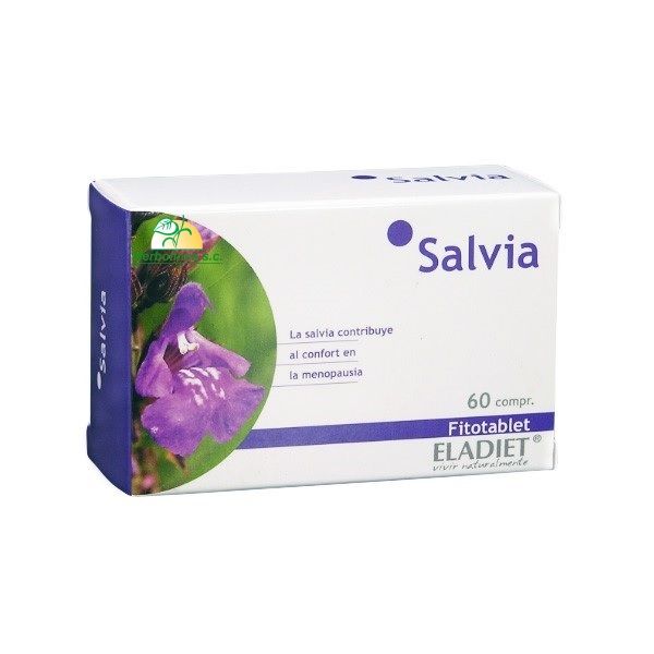 Imagen-Comprimidos-de-Salvia-Fitotablet-Eladiet Salvia hojas comprimidos Eladiet